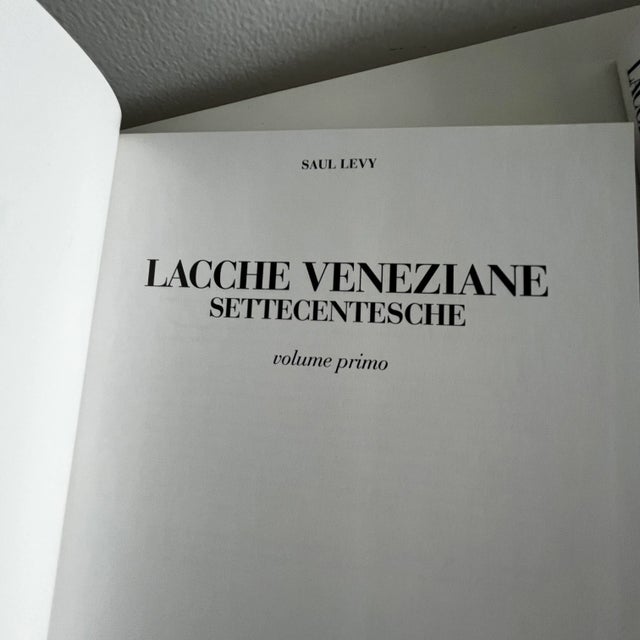 1990s 1990s Lacche Veneziane Settecentesche & History of Venetian Furniture Coffee Table Books - 2 Volumes For Sale - Image 5 of 10