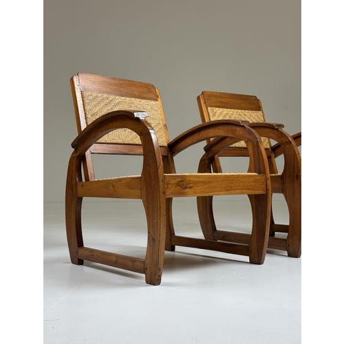 Art Deco Chairs, 1930s, Set of 2 For Sale - Image 6 of 18