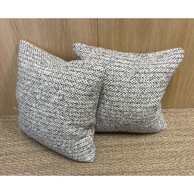 Contemporary Rosemary Hallgarten Wool Fabric Boucle Pattern Foam in