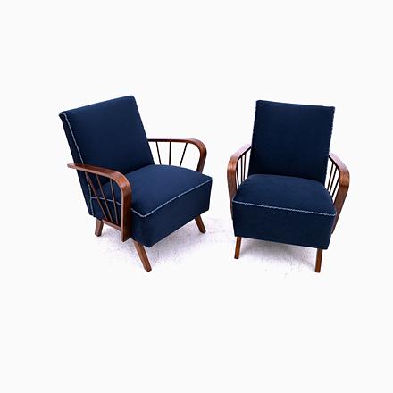 Vintage Armchairs, Poland, 1960s, Set of 2 For Sale - Image 16 of 16