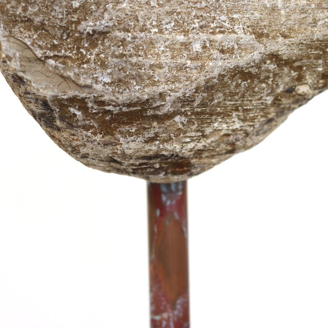 2020s Contemporary Original Surf-Inspired Abstract Sculpture by Kevin Perrault, Figurative Metal and Stone Sulptural Art For Sale - Image 5 of 11
