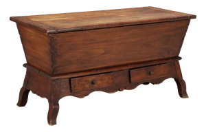 Poplar Sideboard in Stained Walnut