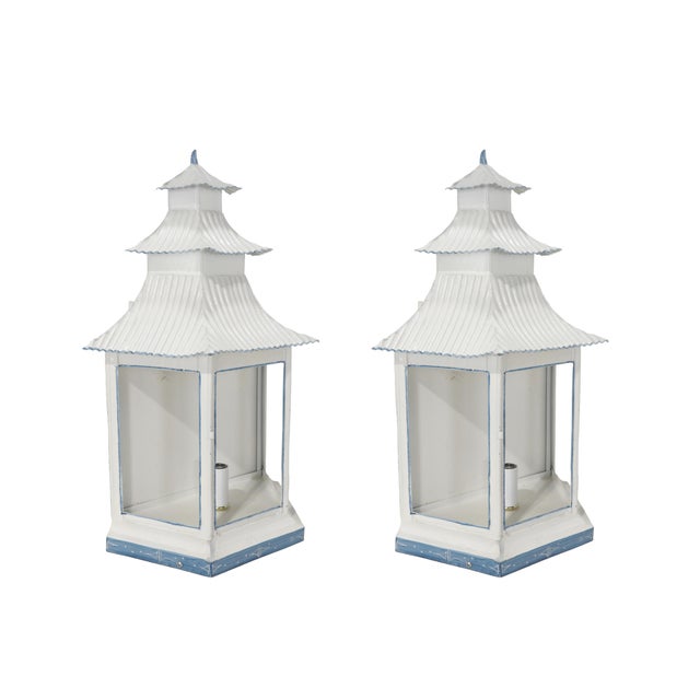 Chinoiserie Classic French Wall Lamps Embodying the Aesthetics of Chinoiserie - Pair For Sale - Image 3 of 14