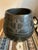 This collectible blackware pottery vessel by Vidal Aguilar (Santo Domingo Pueblo / Kewa Pueblo) features a beautifully...