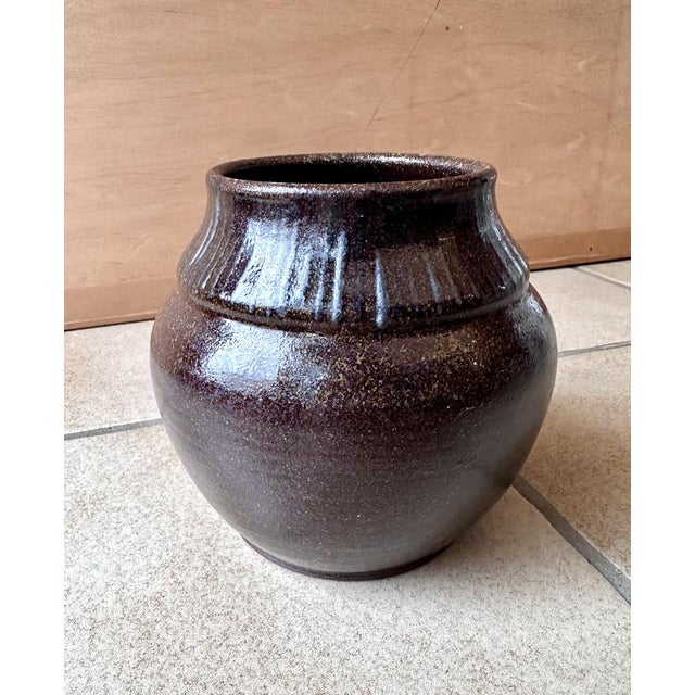 Sculptural Studio Ceramic Art Vase from Helma Klett, Germany, 1950s For Sale - Image 9 of 16