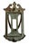 The perfect door knocker for any style home. Original bronze patina with a slight verdigris that is a true sign of...