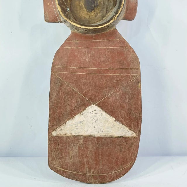 Early 20th Century Bwa Butterfly Mask Burkina Faso MATTER COLLECTION For Sale In Denver - Image 6 of 10