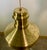 Original large solid Brass Maritime lamp / Skibslampe, Also included is a large Brass ceiling cover. The lamp does of...