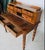 Antique French Burl Walnut Writing Desk With Drawer Gallery & Turned Legs Beautifully figured burl walnut and sculptural...