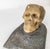 Tan 19th Century Folk Art Memento Mori Skull Form Match Holder For Sale - Image 8 of 15