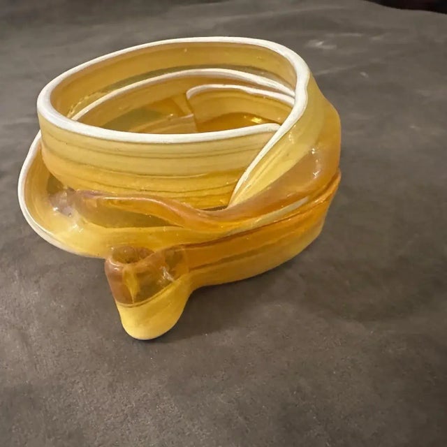 A Vintage 2016 Century Rubber Bangle Bracelet by Gaetano Pesce for Corsi Design For Sale - Image 6 of 9