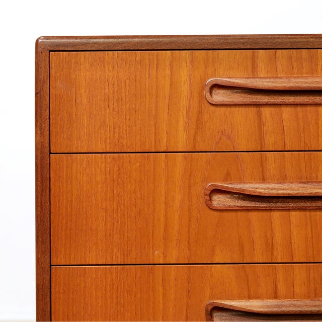 Wood 1960s Mid Century Teak Dresser Nightstand by G Plan (2) For Sale - Image 7 of 10