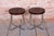 Wood Bauhaus Czech Chrome and Beech Stools from Mücke Melder, 1930s, Set of 2 For Sale - Image 7 of 11