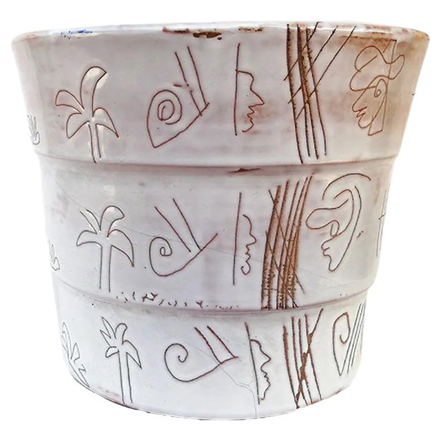 Vintage Ceramic Vase, 1980s For Sale