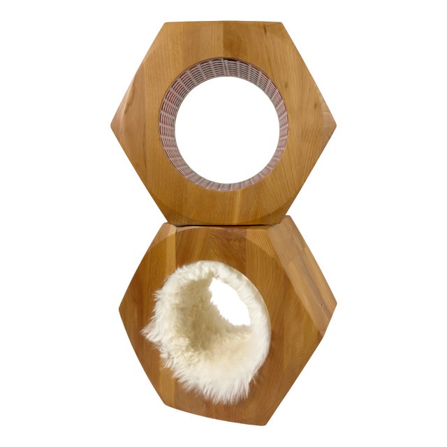 Nut Stool by Mauro Dell'Orco For Sale