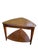 Mersman Vintage Mersman Mid-Century Modern Walnut Guitar Pick Two-Tier End Table, Model 63-5 For Sale - Image 4 of 11