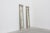 Neoclassical Silver Leaf Pier Mirrors with Ringed Columns and Cornice, Italy, 1850, Set of 2 For Sale - Image 6 of 13