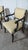 Wood 1980s Neoclassical Style Set Dining Room Chairs Ebony Black For Sale - Image 7 of 8