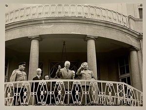 Samariy Gurariy, Large Silver Gelatin Russian Photograph Potsdam Conference Truman Photo WWII
