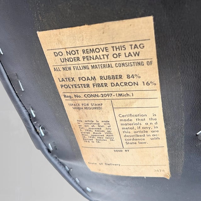 Charles & Ray Eames for Herman Miller Time-Life Executive Chair Model 3474, 1968 For Sale - Image 9 of 10