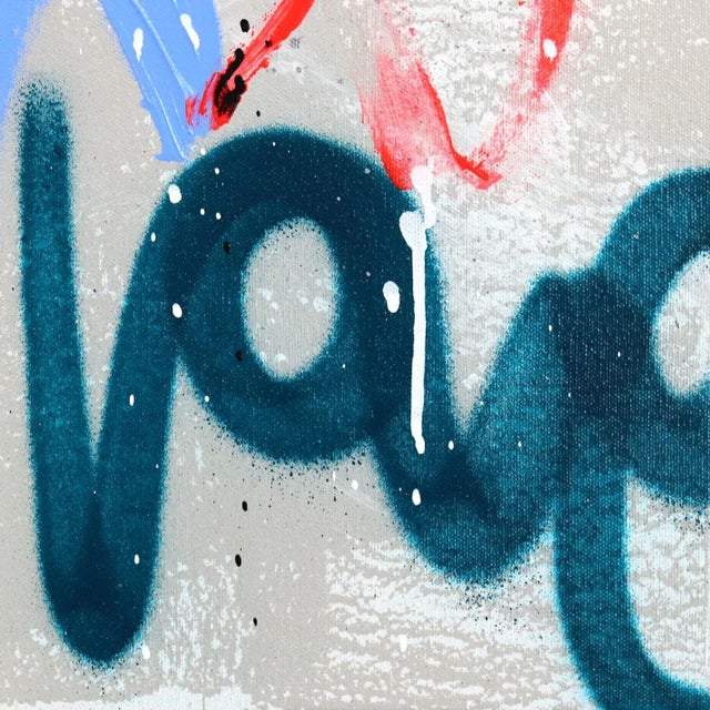 2020s Urban Street Art Playful Graffiti Painting "Love Seeker" Original Artwork by Amber Goldhammer For Sale - Image 5 of 11