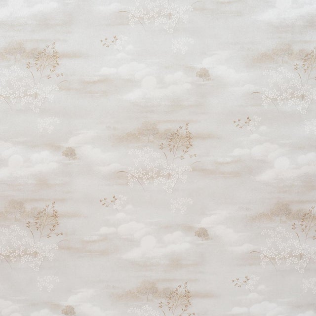 2020s Sample - Schumacher Calm Skies Wallcovering In Neutral For Sale - Image 5 of 5