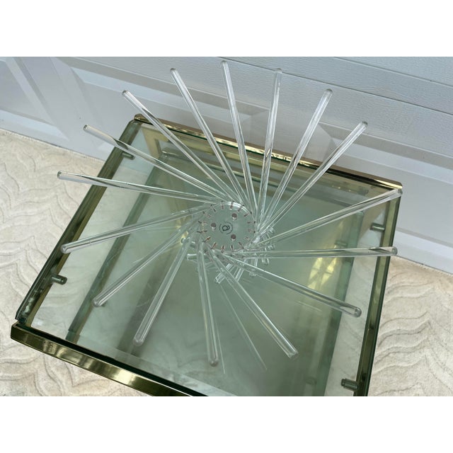 Mid-Century Vintage Lucite Fruit Bowl For Sale - Image 4 of 7