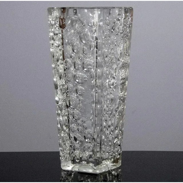 Vase by Eryka Trzewik Drost for Huta Hortensja, 1970s For Sale - Image 4 of 8