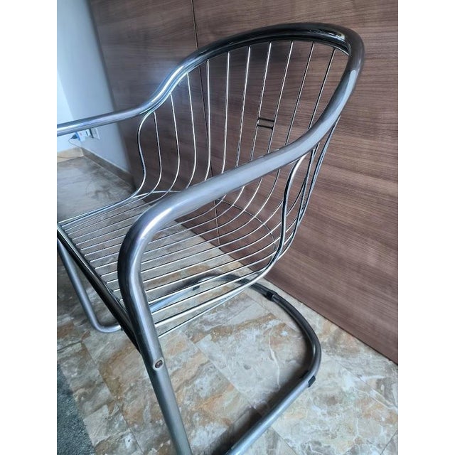 Vintage Italian Sabrina Chairs by Gastone Rinaldi for Rima, 1970s, Set of 4 For Sale - Image 15 of 18