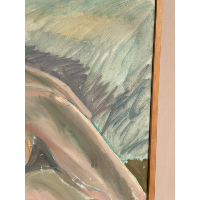 Arne Cassel, Lying Nude, 1960s, Oil on Canvas, Framed For Sale - Image 6 of 18
