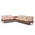 Mid-Century Modern Hans Olsen Model 161 Danish Teak and Cane Modular 2-Seat Sofa With Table - Pair For Sale - Image 3 of 18