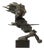 Salvador Dali, Black Violinist Sculpture, 1970s, Bronze For Sale