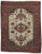 Antique Persian Serapi Rug - 04'07 X 05'09 For Sale - Image 9 of 9