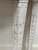 French Late 19th Century Louis XVI Ornately Carved Wood Demi-Lune With White Gesso Finish For Sale - Image 3 of 8