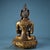 Bronze Gilt Bronze Seated Maitreya Buddha Statue For Sale - Image 8 of 9