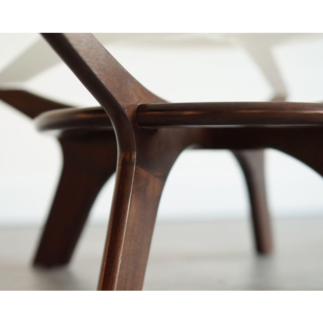 Mid 20th Century Adrian Pearsall for Craft Associates Walnut Coffee Table, C. 1950s For Sale - Image 5 of 5