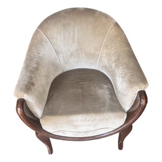Jean De Merry Lora Chair in Beige For Sale