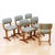 Set of Six 1960s Solid Oak Craftsman Style Dining Chairs For Sale - Image 4 of 10