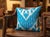 Vintage Silk Ikat Square Cushion Cover For Sale - Image 4 of 13
