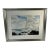 Late 20th Century Original Watercolor Painting by Suzanne Dodge "Madeira Surf", Framed For Sale