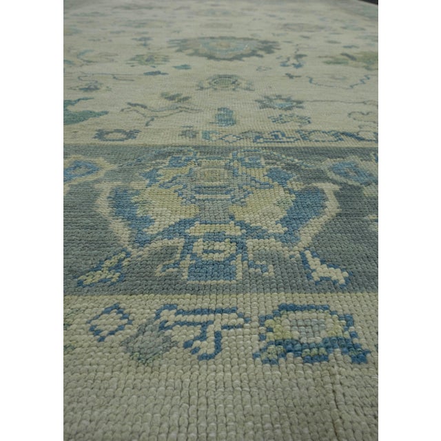 Early 21st Century Turkish Oushak Rug 9' x 12'2" #18582 For Sale - Image 5 of 8