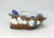 An exquisite Japanese Hirado porcelain bowl from the Meiji period. Signature brown and cobalt glaze and bowl with a...