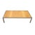 Mid-Century Modern Coffee Table in Root Wood and Steel, 1970s For Sale - Image 3 of 18