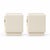 2000 - 2009 Mid Century Post Modern Set of Nightstands For Sale - Image 5 of 5