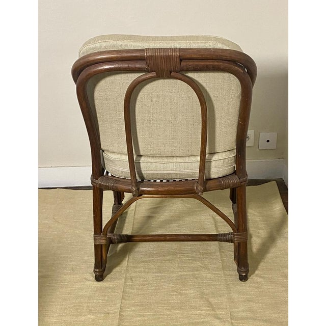 1970s Rattan and Wicker Armchair, 1970s For Sale - Image 5 of 15