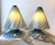 La Murrina Pair of Blue Spiral Murano Glass Lamps by La Murrina, Italy, 1970s For Sale - Image 4 of 12