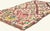 22000 Vintage Azilal Boucherouite Moroccan Rug, 03'02 x 05'06. The Guardian Trellis: A Vintage Moroccan Azilal Masterpiece...