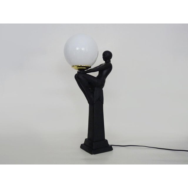 Art Deco Style Desk Lamp by Carlo Bartoli, 1970s For Sale - Image 12 of 12