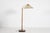 Art Deco Swedish Grace Floor Lamp in Birch and Brass with Original Shade from the 1940s by Paavo Tynell For Sale - Image 10 of 10