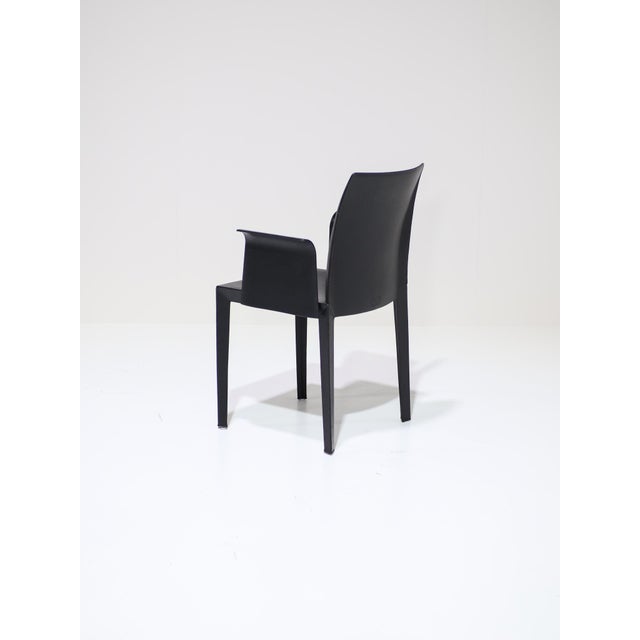 Poltrona Frau Lola Dining Chairs by Pierluigi Cerri for Poltrona Frau, Italy, 1990s, Set of 4 For Sale - Image 4 of 18